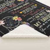 Couverture Sherpa Personnalisé À Ma Fille, L'Amour De Maman Dreamme (3/4)