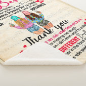 Couverture Sherpa Personnalisé À Mon Bestie, Don D'Amis Pour BFF (3/4)