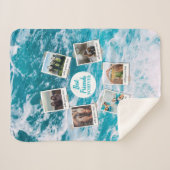 Couverture Sherpa Personnalisé Best Friends 6 Photo Collage personna (Devant (Horizontal))