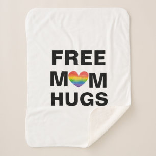 Couverture Sherpa Personnalisé Libre Maman Hugs Modèle