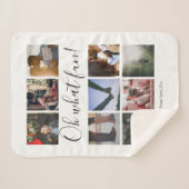 Couverture Sherpa Personnalisé Oh What Fun (Devant (Horizontal))