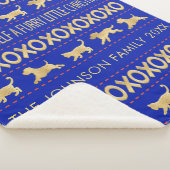 Couverture Sherpa Personnaliser "Furry Little Christmas"Couverture/M (3/4)