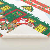 Couverture Sherpa Personnaliser le Père Noël de couleur (3/4)