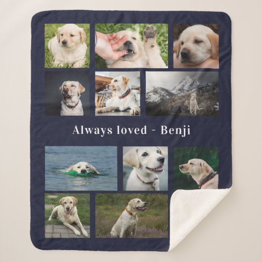Couverture Sherpa Pet Lover Keepsaké (Devant)