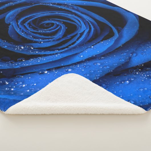 Couverture Sherpa Pétales roses 3 (3/4)