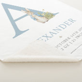 Couverture Sherpa Peter Rabbit | Lettre personnalisée A (3/4)