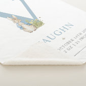 Couverture Sherpa Peter Rabbit | Lettre personnalisée V (3/4)