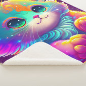 Couverture Sherpa "Petit chaton" (3/4)