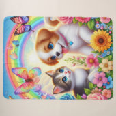 Couverture Sherpa Petit chiot/chiot/chaton (Devant (Horizontal))