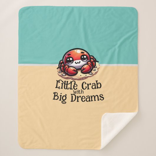 Couverture Sherpa Petit crabe (Devant)
