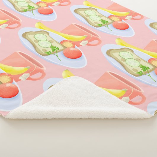 Couverture Sherpa Petit déjeuner (3/4)