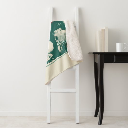 Couverture Sherpa Petit-Déjeuner Avec Buddy (En situation)