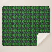 Couverture Sherpa Petit diable vert (Devant (Horizontal))
