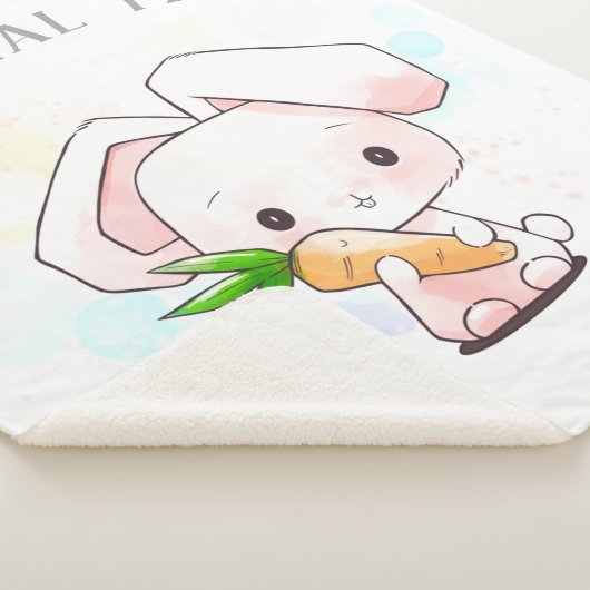 Couverture Sherpa Petit Lapin Doux (3/4)