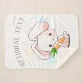 Couverture Sherpa Petit Lapin Doux (Devant (Horizontal))