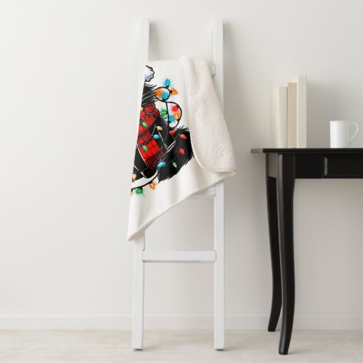 Couverture Sherpa Petit Noël Furry (En situation)