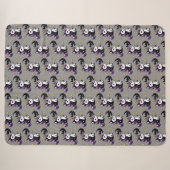 Couverture Sherpa Petite Licorne (Devant (Horizontal))