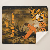 Couverture Sherpa Petite Sorcière Jack Cobwebs (Devant (Horizontal))