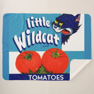 Couverture Sherpa Petites tomates Wildcat créer étiquette
