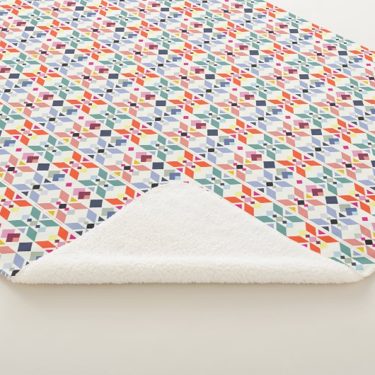 Couverture Sherpa petits motifs (3/4)