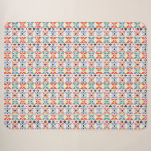 Couverture Sherpa petits motifs (Devant (Horizontal))