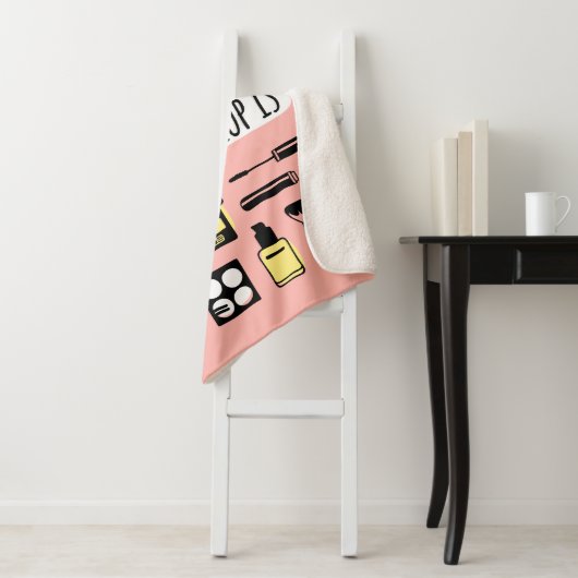 Couverture Sherpa Peut Sure le maquillage n'est pas parfait (En situation)