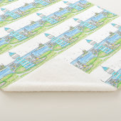 Couverture Sherpa Phare de Turqoise Sherpa Blanket (3/4)