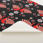 Couverture Sherpa Pheasers Peacock Art (3/4)