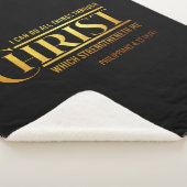 Couverture Sherpa Philippiens 4:13 Bible Verse KJV Citation (3/4)