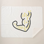 Couverture Sherpa Philippiens 4:13 KJV Bible Verse (Devant (Horizontal))