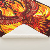 Couverture Sherpa Phoenix mythologique immortelle Créature (3/4)