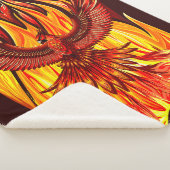 Couverture Sherpa Phoenix mythologique immortelle Créature (3/4)