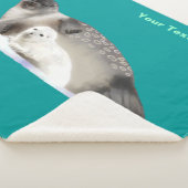 Couverture Sherpa Phoque annelé (3/4)