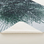 Couverture Sherpa Photo à petit angle de l'arbre vert (3/4)