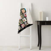 Couverture Sherpa Photo Collage 45 Photos Couleur personnalisée pers (En situation)