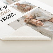 Couverture Sherpa Photo de collection moderne et cadeau de Fête des (3/4)