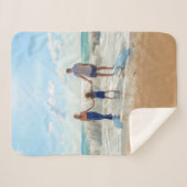 Couverture Sherpa Photo de Custom (Devant (Horizontal))