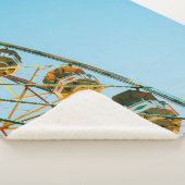 Couverture Sherpa Photo de la roue verte Ferris (3/4)