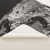 COUVERTURE SHERPA PHOTO DE LA SURFACE DE LA LUNE (3/4)