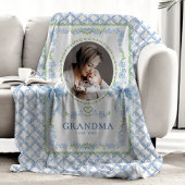 Couverture Sherpa Photo grand-mère de l'aquarelle du millénaire