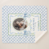 Couverture Sherpa Photo grand-mère de l'aquarelle du millénaire (Devant (Horizontal))