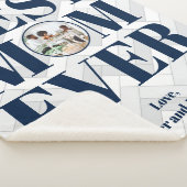 Couverture Sherpa Photo Meilleure maman jamais Motif Sherpa Blanket (3/4)