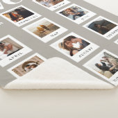 Couverture Sherpa Photo moderne Couple Love Anniversaire Valentines (3/4)