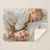 Couverture Sherpa Photo moderne et ce qui compte le plus Citation po (Devant (Horizontal))