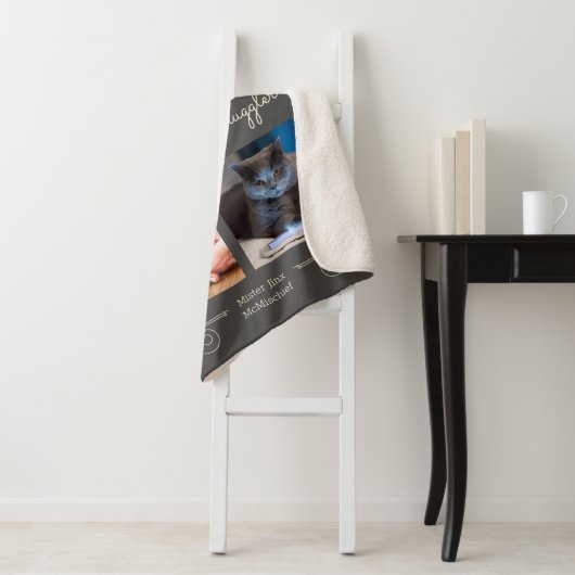 Couverture Sherpa Photo personnalisée du contrebandier de classe mon (En situation)