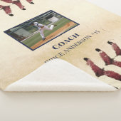 Couverture Sherpa Photo Russe de baseball sur mesure (3/4)