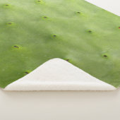 Couverture Sherpa Photo verte botanique tropicale de cactus (3/4)