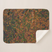 Couverture Sherpa Photographie aérienne de la forêt (Devant (Horizontal))