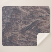 Couverture Sherpa Photographie aérienne des chaînes de montagnes (Devant (Horizontal))