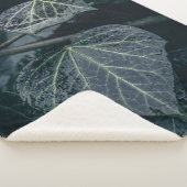 Couverture Sherpa Photographie de la nature de l'ivoire foncé (3/4)